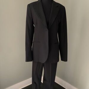 Timeless classic black suit